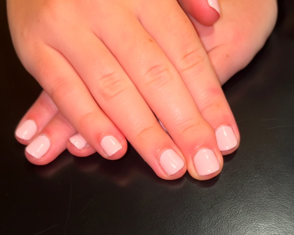 Solid Colour Press-On Nails - Custom Made