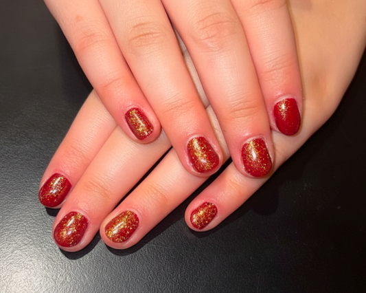 Solid Colour Press-On Nails - Custom Made