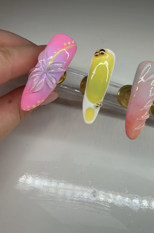 Full Design Press-On Nails - Completely Custom
