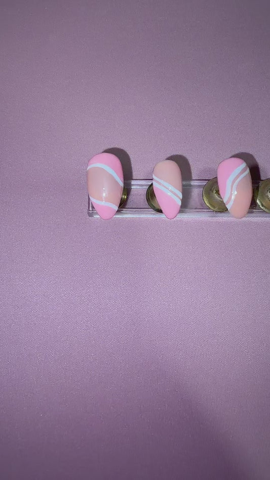 Minimal Design Press-On Nails - Fully Custom